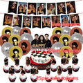 Movie the Twilight Theme Birthday Banners Balloons Decoration Set Vampire Werewolf Cake Toppers Baby Shower Event Party Supplies
